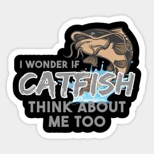 Catfish Fisherman Catfishing Sticker